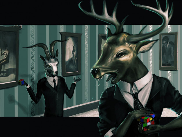 Обои картинки фото рисованные, животные