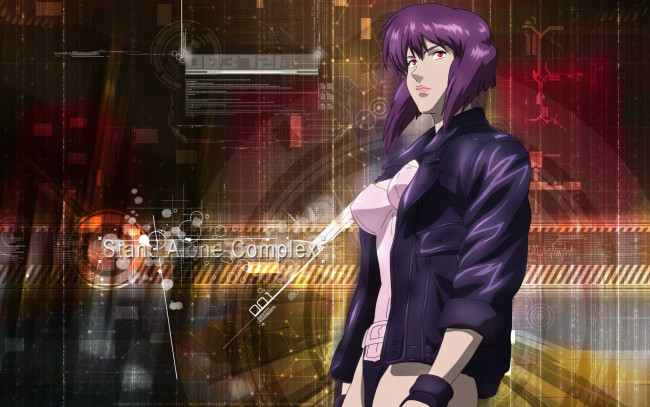 Обои картинки фото аниме, ghost, in, the, shell