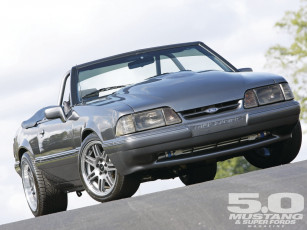 Картинка 1991 ford mustang lx convertible автомобили