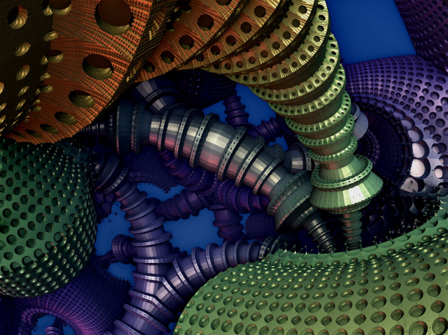Обои картинки фото 3д, графика, fractal, фракталы, абстракция