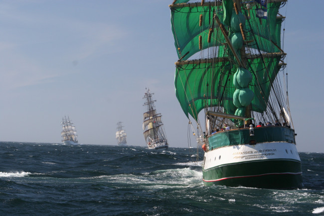 Обои картинки фото корабли, парусники, море