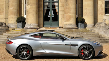 Картинка aston martin vanquish автомобили автомобиль стиль изящество мощь скорость