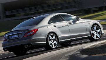 Картинка mercedes cls автомобили benz скорость мощь изящество стиль автомобиль