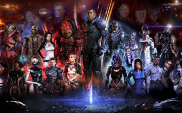 Картинка mass effect видео игры