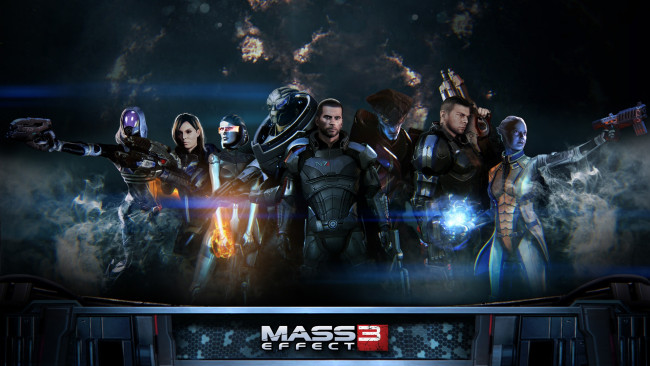Обои картинки фото mass, effect, видео, игры, 3