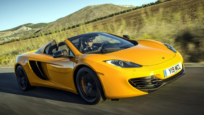 Обои картинки фото mclaren, mp4, 12c, автомобили, мощь, скорость, стиль, изящество, автомобиль