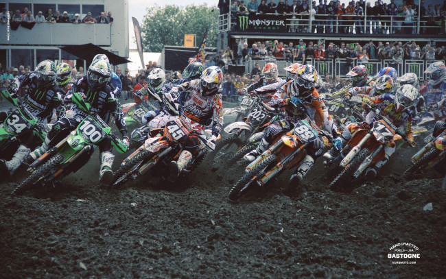 Обои картинки фото спорт, мотокросс, гонки, трасса