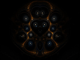 Картинка 3д графика fractal фракталы фрактал