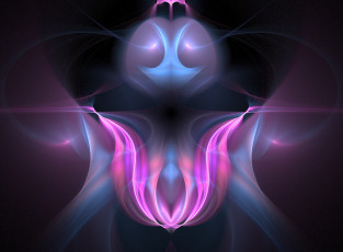 Картинка 3д графика fractal фракталы фрактал