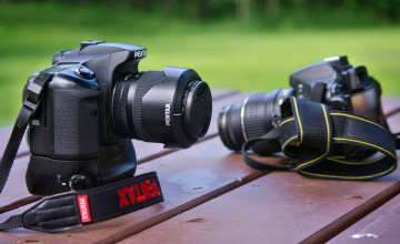 Картинка pentax бренды фотокамера ремешок объектив