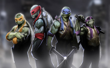 Картинка мультфильмы tmnt черепашки