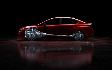 Картинка subaru wrx автомобили рентген легковые Япония fuji heavy industries
