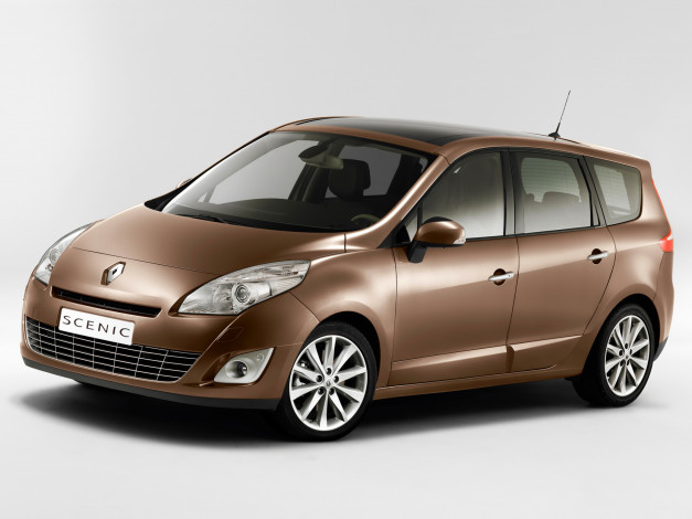 Обои картинки фото renault, grand, scenic, автомобили, auto