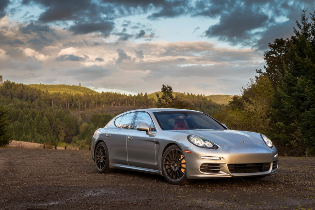 Обои картинки фото 2014, porsche, panamera, 4s, автомобили