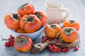 Картинка еда хурма плоды