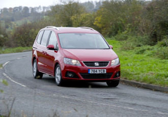 обоя автомобили, seat, красный, 7n, 2015г, uk-spec, alhambra