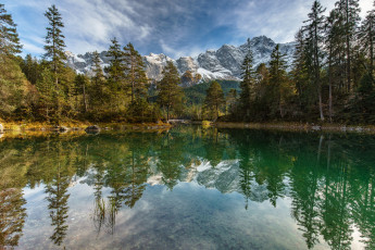 Картинка природа реки озера река лес горы