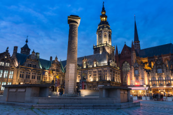Картинка church+of+saint+walpurga города -+улицы +площади +набережные собор колонна площадь