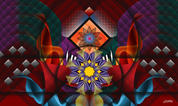 Картинка рисованное абстракция цвета фон узор