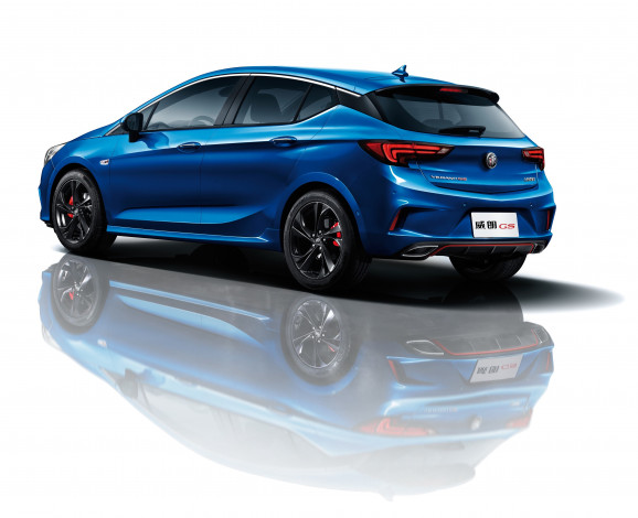 Обои картинки фото автомобили, buick, verano, gs, синий, 2015г, cn-spec