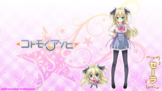 Обои картинки фото аниме, unknown,  другое, moekibara, fumitake, kodomo, no, asobi, sera, арт, девушка