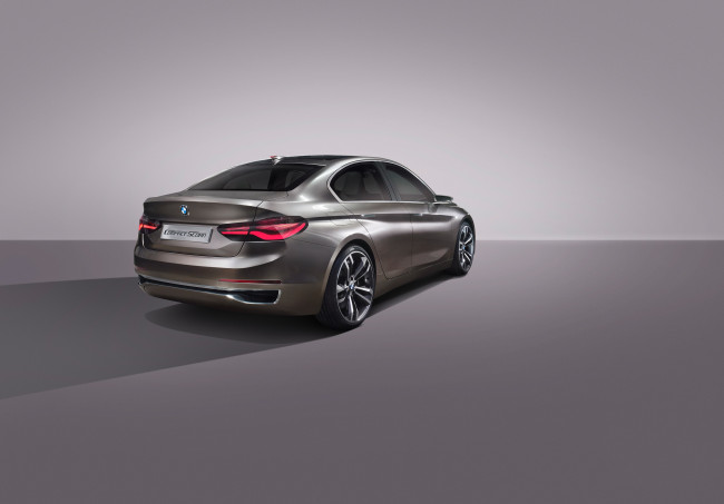 Обои картинки фото автомобили, bmw, concept, 2015г, sedan, compact