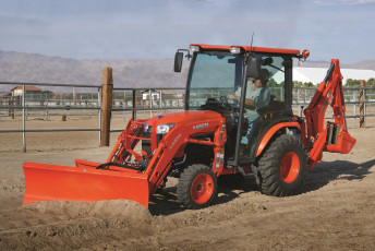 Картинка техника тракторы kubota