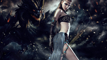 Картинка фэнтези красавицы+и+чудовища фентези эльф девушка арт