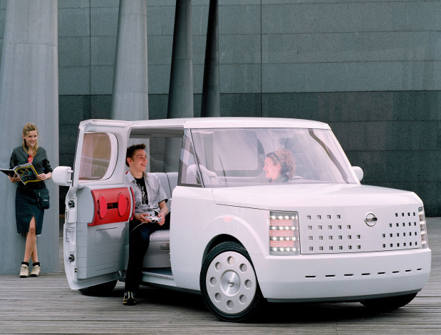 Обои картинки фото nissan chappo concept 2001, автомобили, выставки и уличные фото, nissan, chappo, concept, 2001