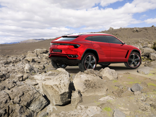 Обои картинки фото lamborghini urus concept 2012, автомобили, lamborghini, urus, concept, 2012
