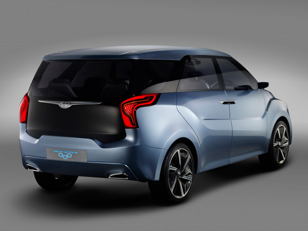 Обои картинки фото hyundai hexa space concept 2012, автомобили, hyundai, concept, space, 2012, hexa