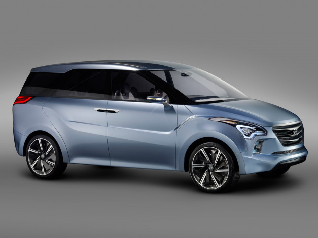 Обои картинки фото hyundai hexa space concept 2012, автомобили, hyundai, 2012, hexa, space, concept