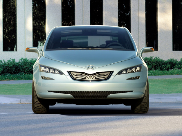 Обои картинки фото hyundai portico concept 2005, автомобили, hyundai, portico, concept, 2005