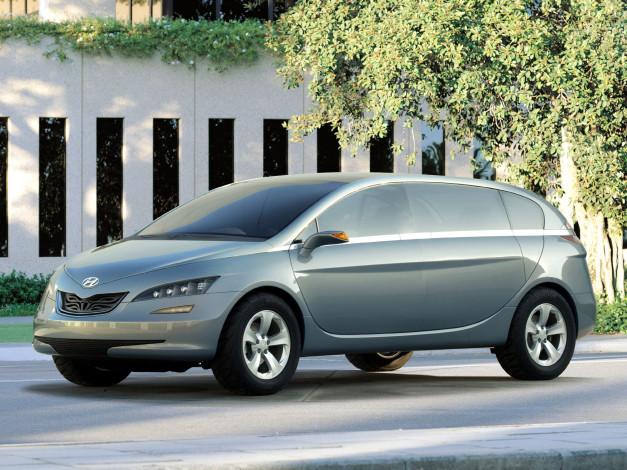 Обои картинки фото hyundai portico concept 2005, автомобили, hyundai, portico, concept, 2005