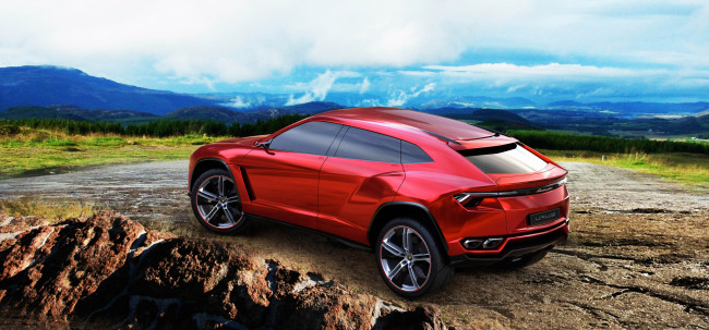 Обои картинки фото lamborghini urus concept 2012, автомобили, lamborghini, urus, concept, 2012