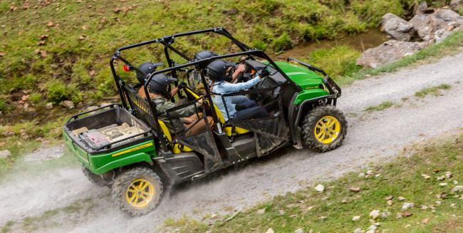 Обои картинки фото мотоциклы, квадроциклы, john, deere