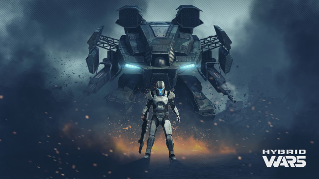 Обои картинки фото hybrid wars, видео игры, шутер, action, hybrid, wars