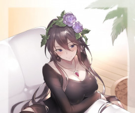 Картинка аниме unknown +другое+ девушка