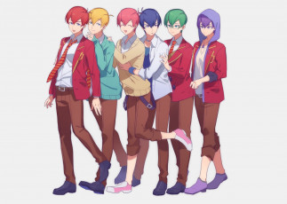 Картинка аниме osomatsu-san osomatsu kun