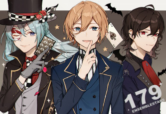 Картинка аниме ensemble+stars трио