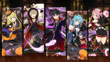 Картинка аниме sword+art+online коллаж