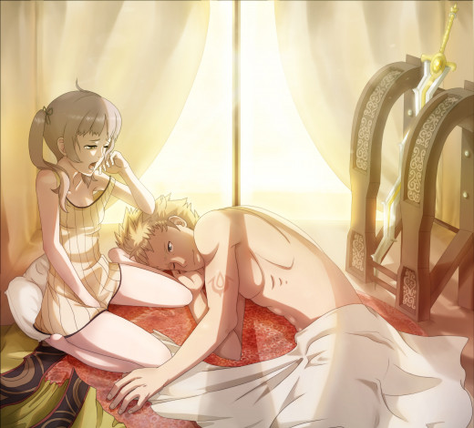 Обои картинки фото аниме, fire emblem, двое