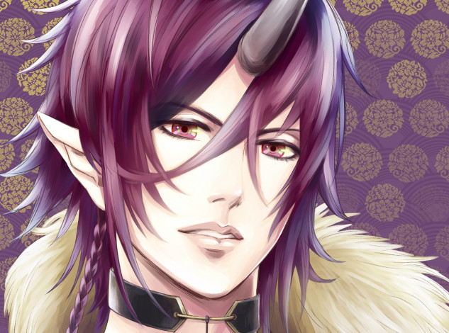 Обои картинки фото аниме, ангелы,  демоны, взгляд