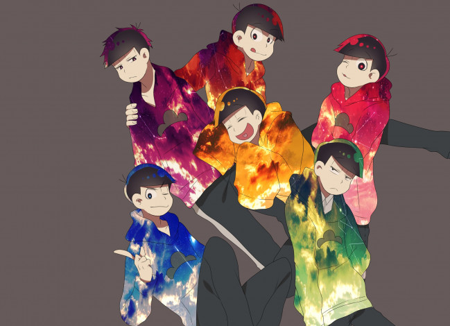 Обои картинки фото аниме, osomatsu-san, osomatsu, kun