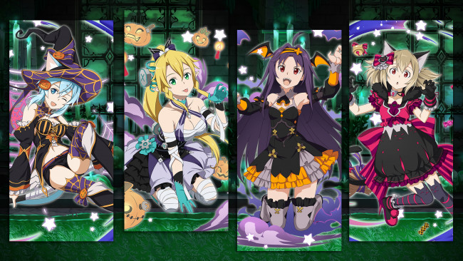 Обои картинки фото аниме, sword art online, мастера, меча, онлайн