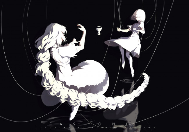 Обои картинки фото аниме, unknown,  другое , девушки