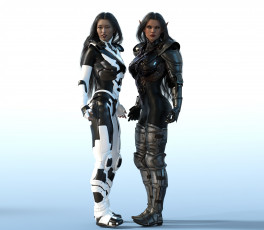 Картинка 3д+графика эльфы+ elves взгляд фон эльфийка