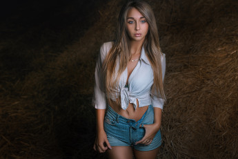 обоя девушка, девушки, -unsort , блондинки,  светловолосые, модель, daria german