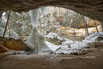 Картинка природа зима простор