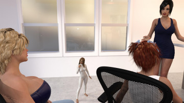 Картинка 3д+графика фантазия+ fantasy девушки фон взгляд